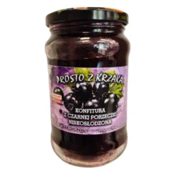 PROSTO Z KRZAKA Konfitura z Czarnej Porzeczki Niskosłodzona 450 g