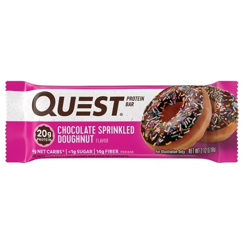 QUEST Protein Bar Baton 60 g - Smaki czekoladowe
