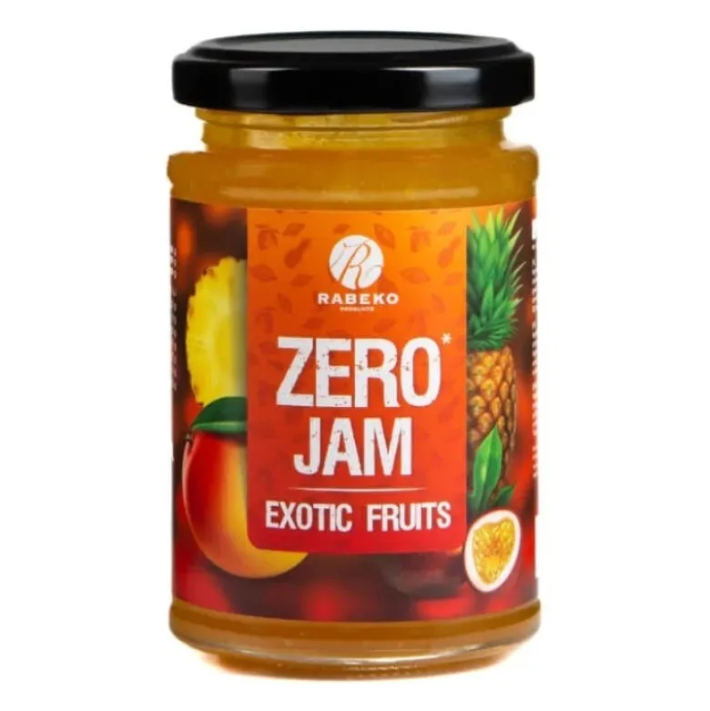 RABEKO Zero Jam 235 g Egzotyczny
