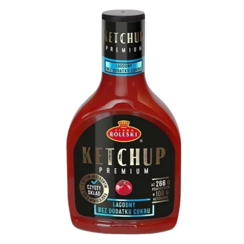 ROLESKI Ketchup Premium Łagodny 425 g
