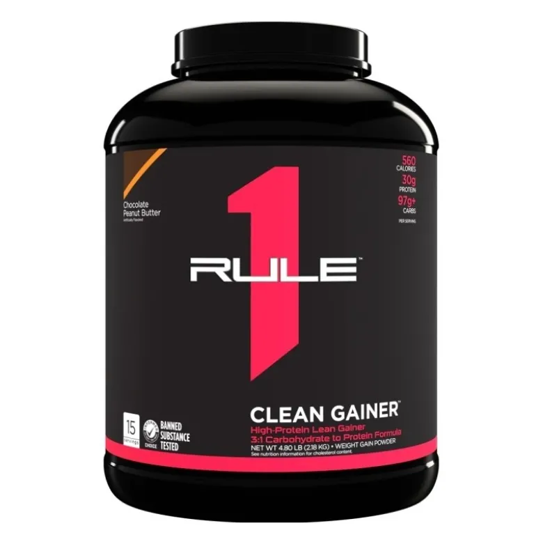 RULE 1 Clean Gainer 2,24 kg - Smaki czekoladowe