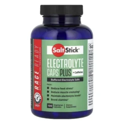 SALTSTICK Electrolye Caps Plus Caffeine 100 veg caps.