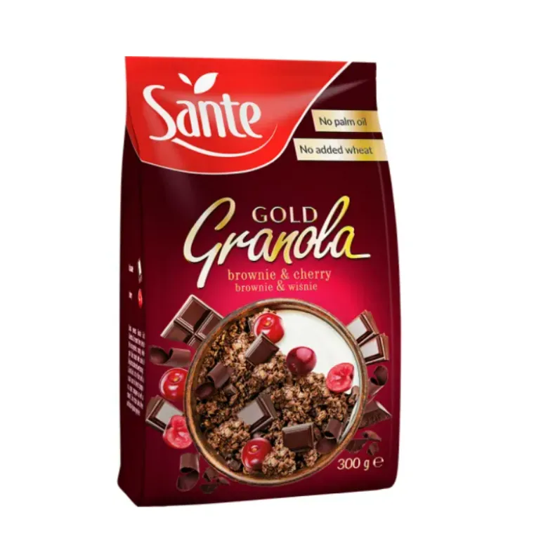 SANTE Gold Granola 300 g Brownie z Wiśnią