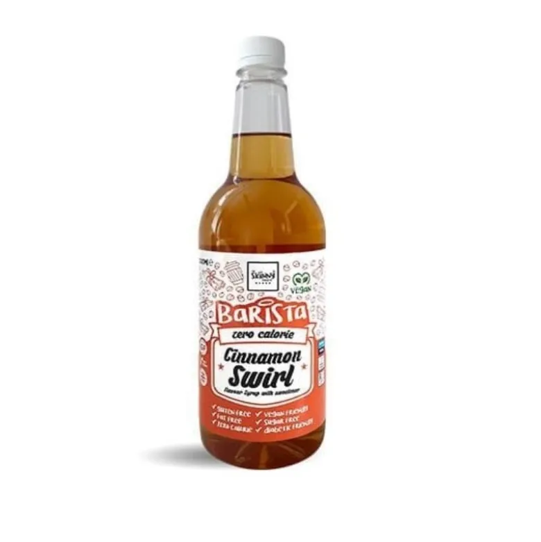 SKINNY FOOD Barista Zero Syrup 1 L Cinnamon Swirl
