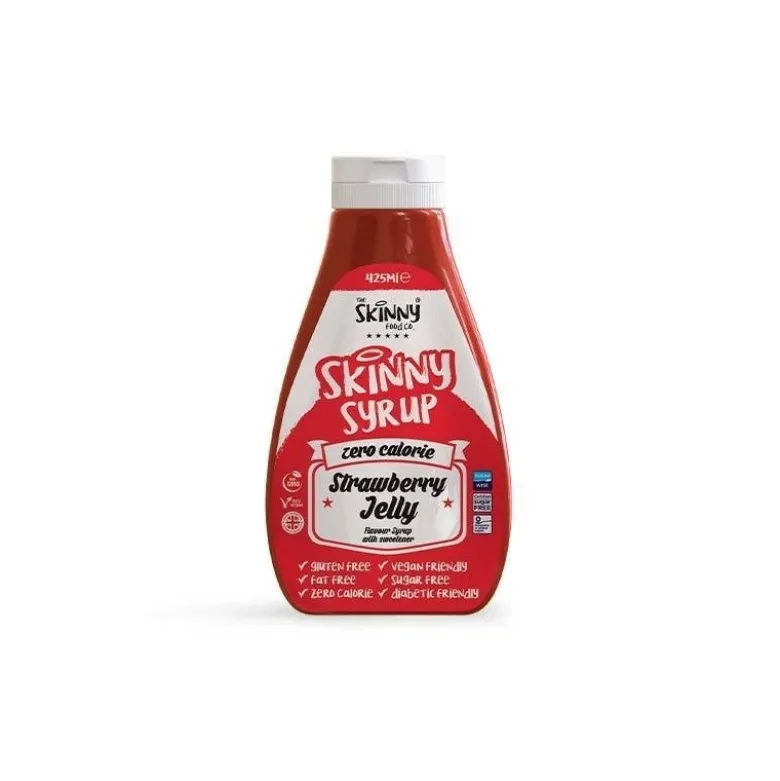 SKINNY FOOD Skinny Syrup 425 ml Truskawka