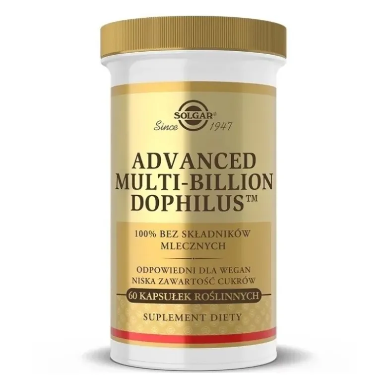 SOLGAR Advanced Multi-Billion Dophilus 60 veg caps.