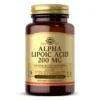 SOLGAR Alpha Lipolic Acid 200 mg 50 vege caps.