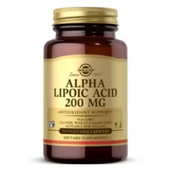 SOLGAR Alpha Lipolic Acid 200 mg 50 vege caps.