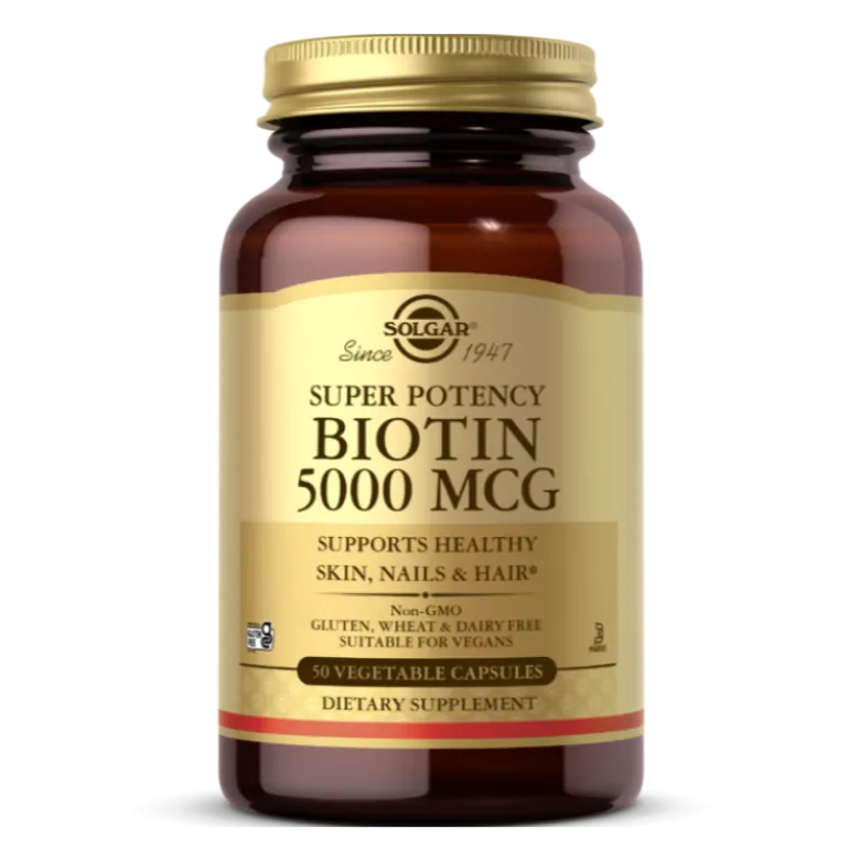 SOLGAR Biotyna 5000 mcg 50 vege caps.