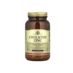 SOLGAR Chelated Zinc 22 mg 250 tabs.