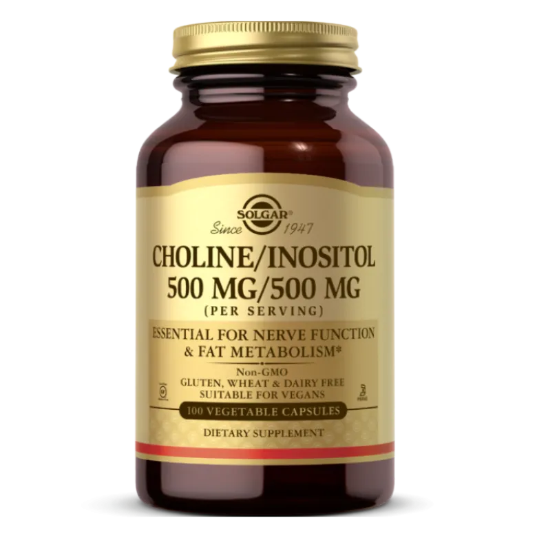 SOLGAR Choline / Inositol 100 veg caps.