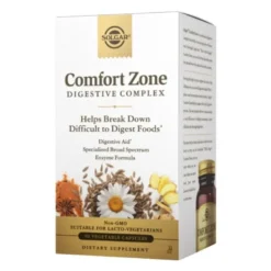 SOLGAR Comfort Zone Digestive Complex 90 veg caps.