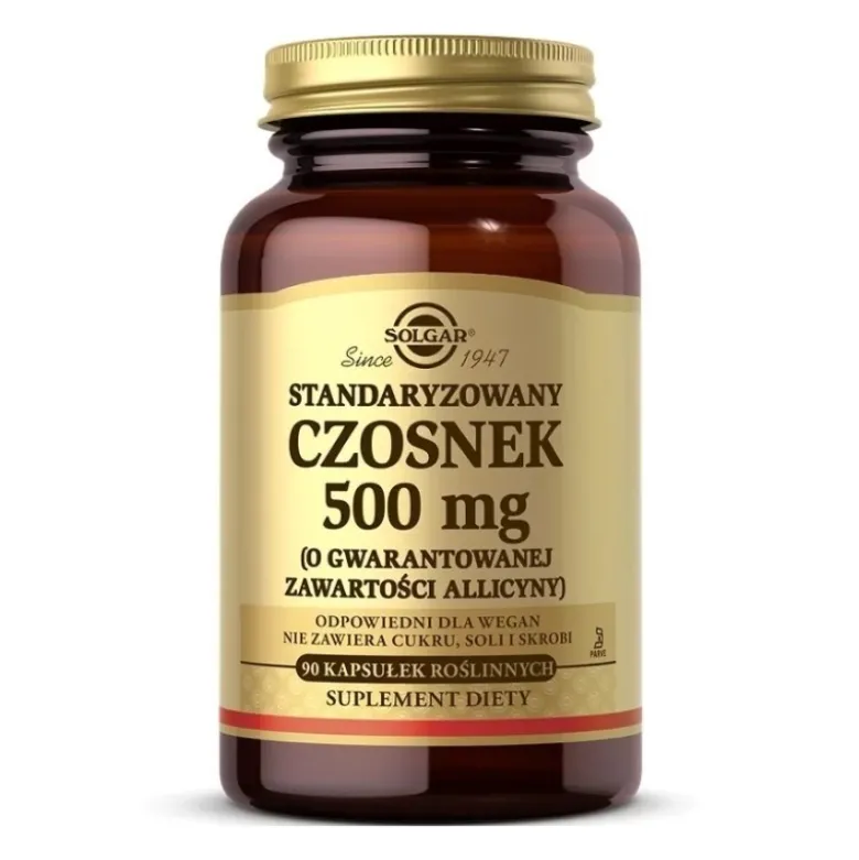 SOLGAR Czosnek 500 mg 90 caps.