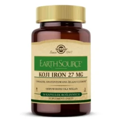 SOLGAR Earth Source Koji Iron 27 mg 30 caps.