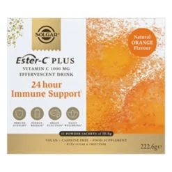 SOLGAR Ester C-Plus 1000 mg BOX 21 saszetek - Pomarańcza