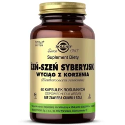 SOLGAR Żeń-Szeń Syberyjski Wyciąg 60 caps.