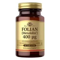 SOLGAR Folian 800 mcg (Metafolin) 100 tabs.