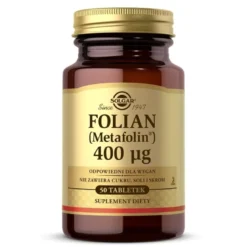 SOLGAR Folian 400ug (Metafolin) 50 tabs.