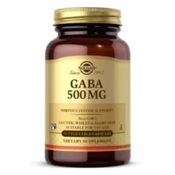 SOLGAR GABA 500 mg 100 caps.