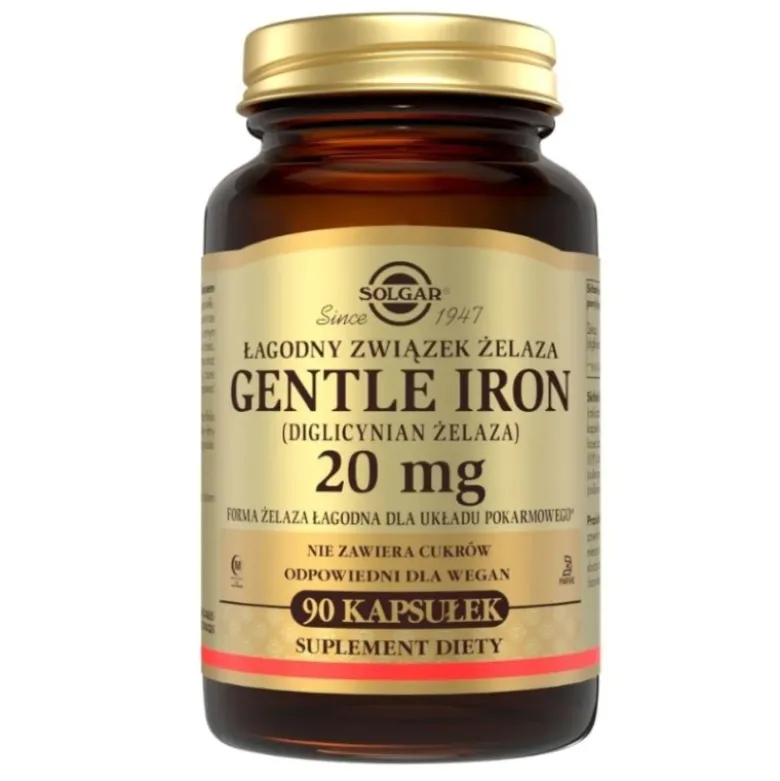 SOLGAR Gentle Iron 180 caps.