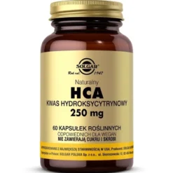 SOLGAR HCA Kwas hydroksycytrynowy 250 mg 60 caps.