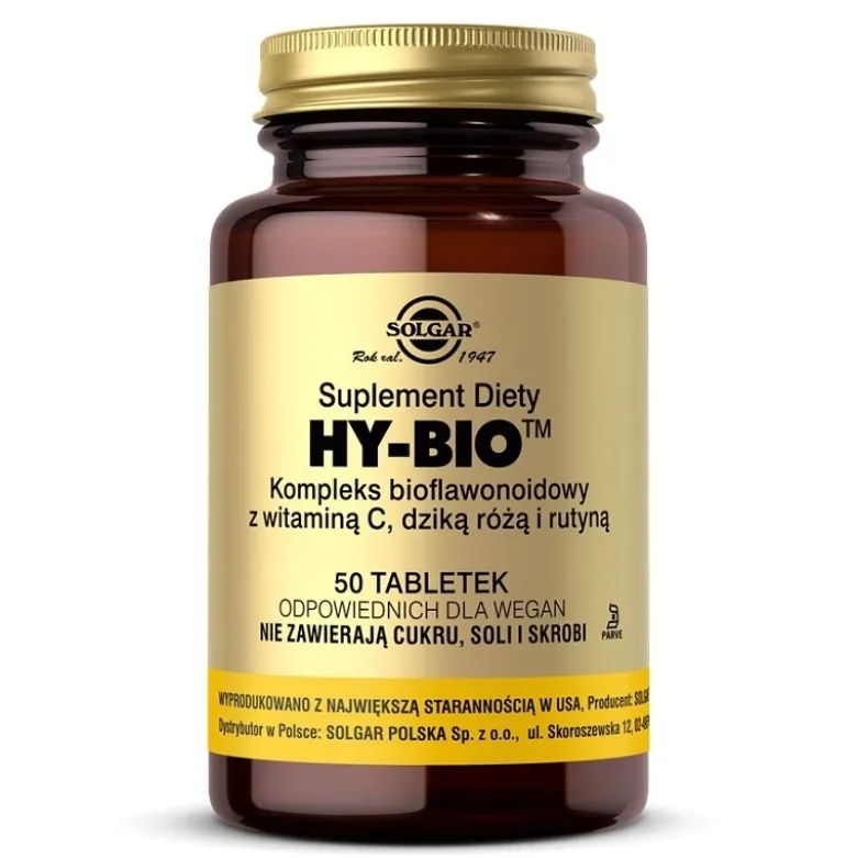 SOLGAR HY-BIO™ 50 tabs.