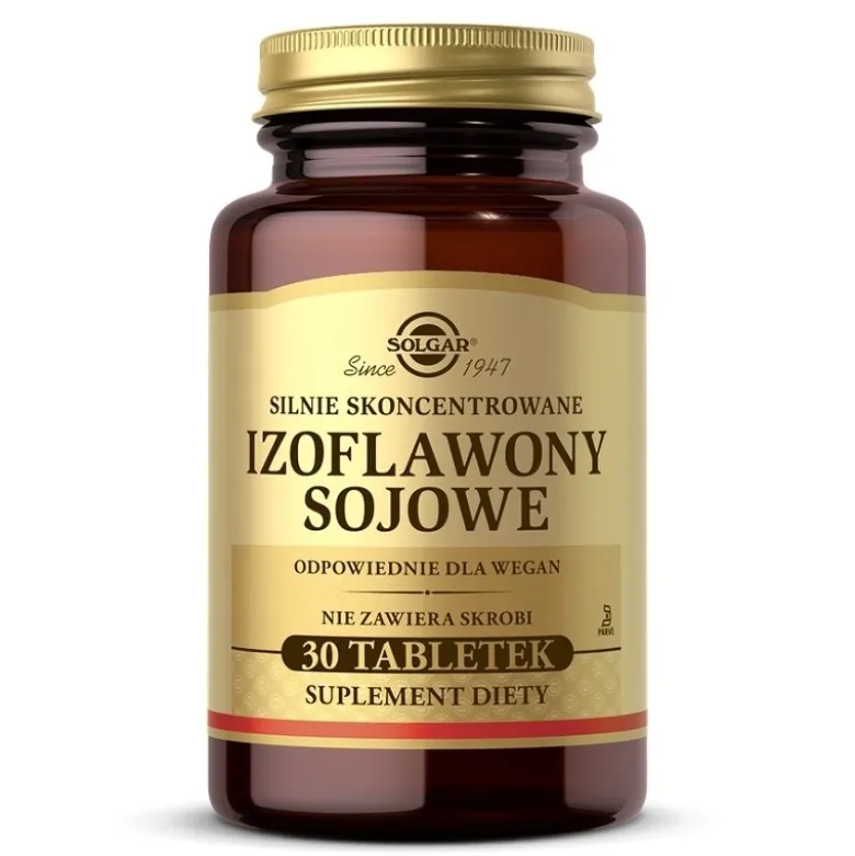 SOLGAR Izoflawony Sojowe 30 tabs.