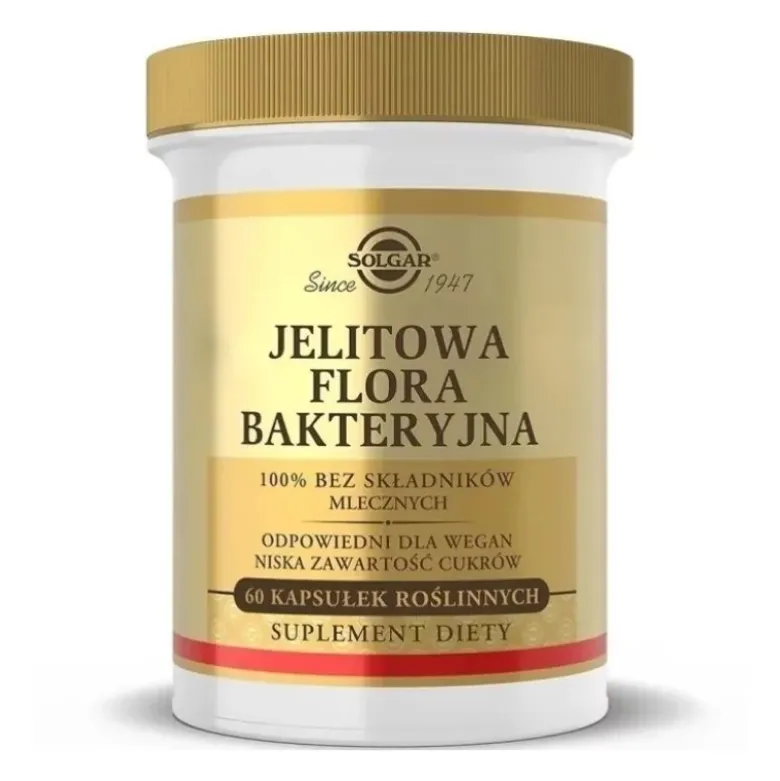 SOLGAR Jelitowa Flora Bakteryjna 60 caps.