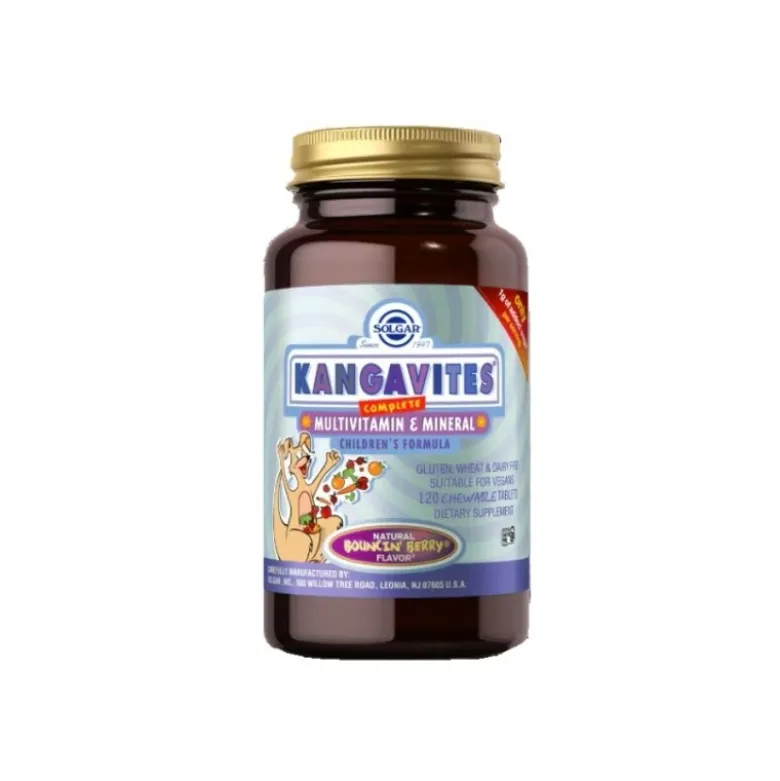 SOLGAR Kangavites Multivitamin & Mineral 120 do ssania
