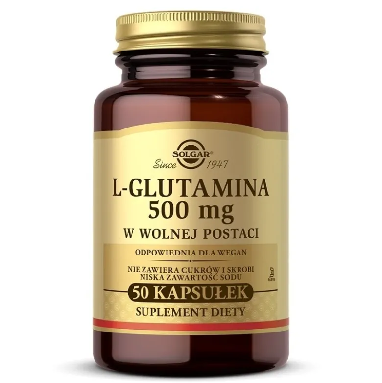 SOLGAR L-Glutamina 500 mg 50 caps.