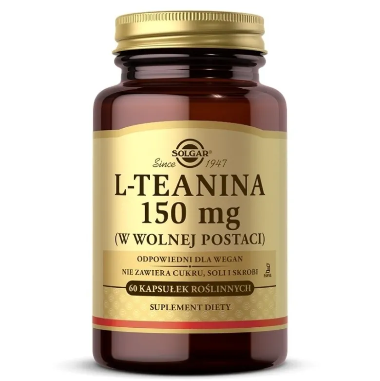 SOLGAR L-teanina 150 mg 60 caps.
