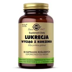 SOLGAR Lukrecja wyciąg z korzenia 60 vege caps.