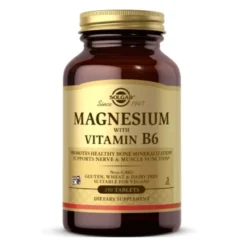 SOLGAR Magnez B6 250 tabs.