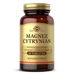 SOLGAR Magnez Cytrynian 60 tabs.