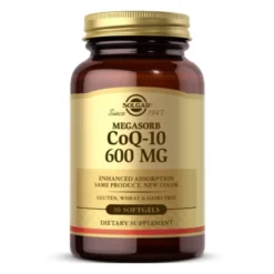 SOLGAR Megasorb CoQ10 600 mg 30 softgels.