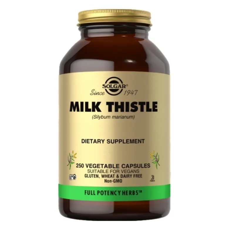 SOLGAR Milk Thistle 250 caps.