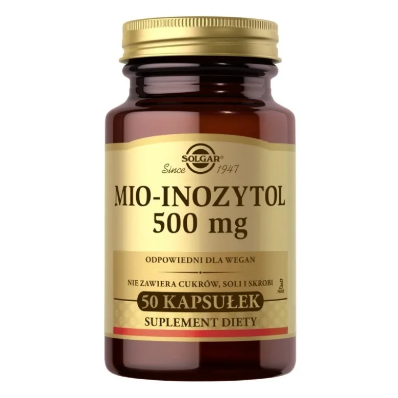 SOLGAR Mio-Inozytol 500 mg 50 caps.