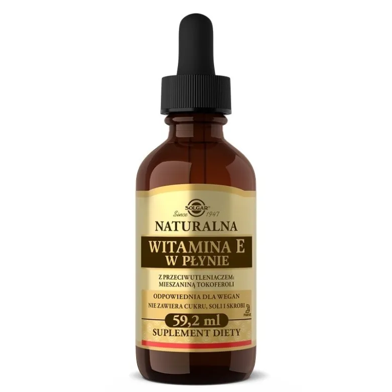 SOLGAR Naturalna witamina E w płynie 59,2 ml
