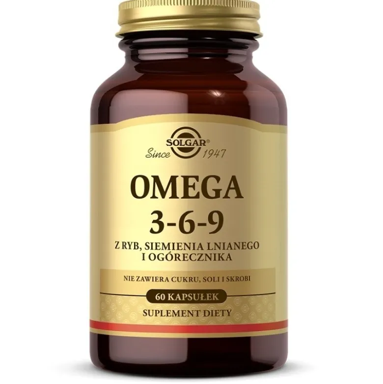 SOLGAR Omega 3-6-9 60 caps.