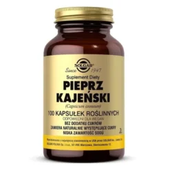 SOLGAR Pieprz Kajeński 100 caps.