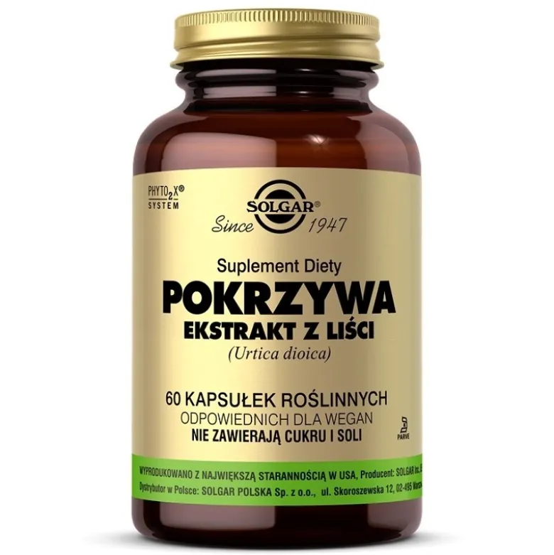 SOLGAR Pokrzywa 60 caps.