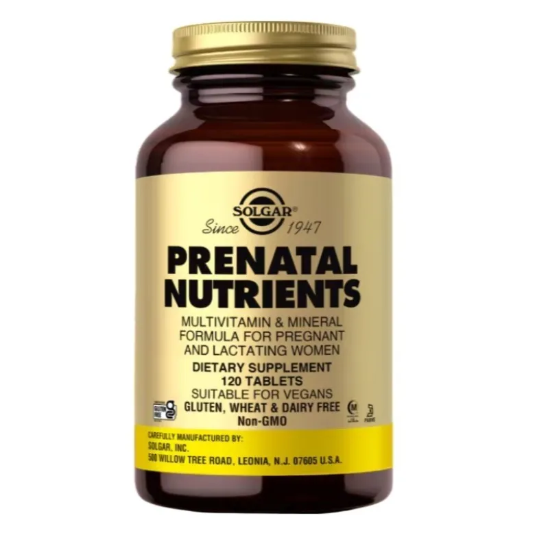 SOLGAR Prenatal Nutrients 120 tabs.
