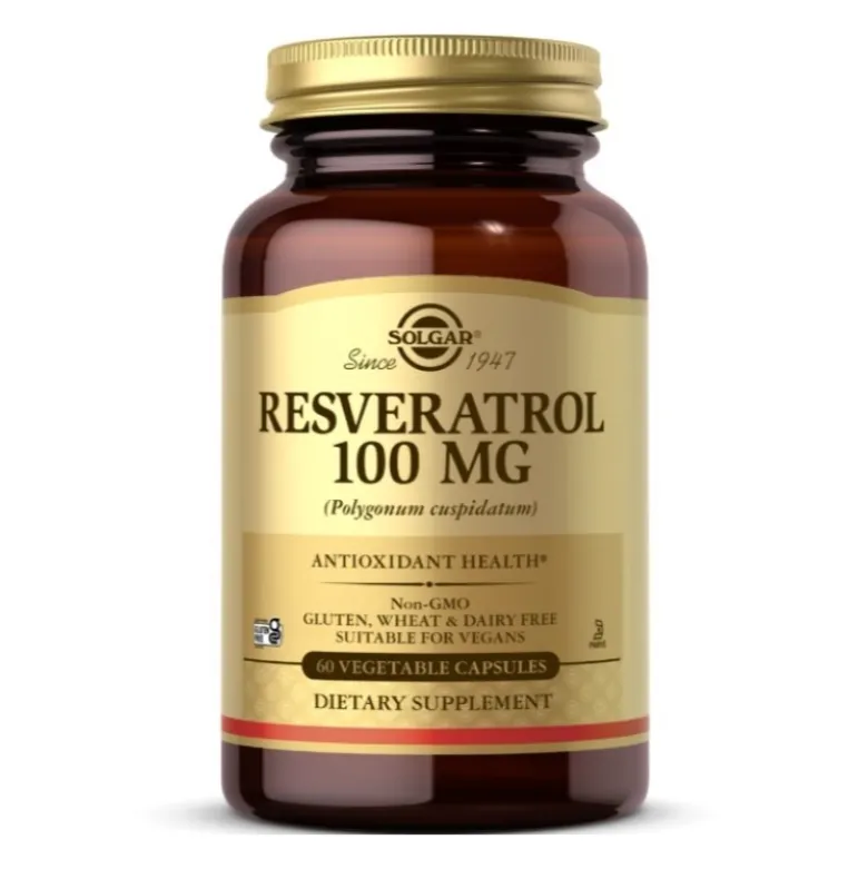 SOLGAR Resveratrol 100 mg 60 caps.