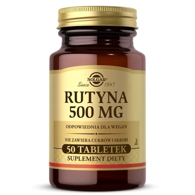 SOLGAR Rutyna 500 mg 50 tabs.