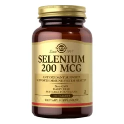 SOLGAR Selen 200 mcg 100 tabs.