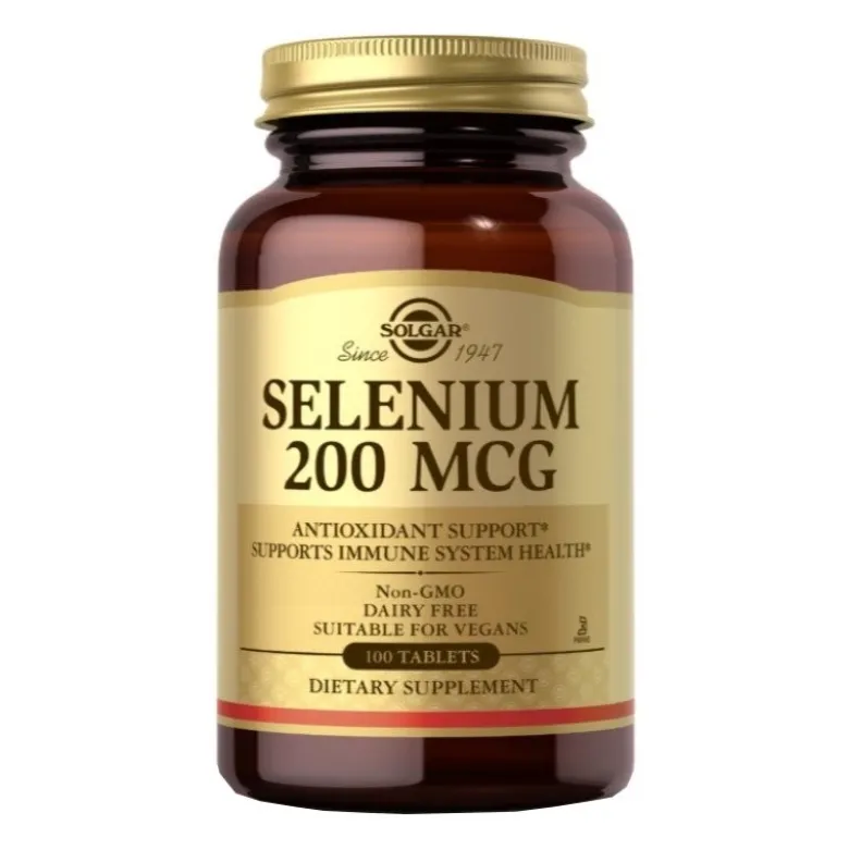 SOLGAR Selen 200 mcg 100 tabs.