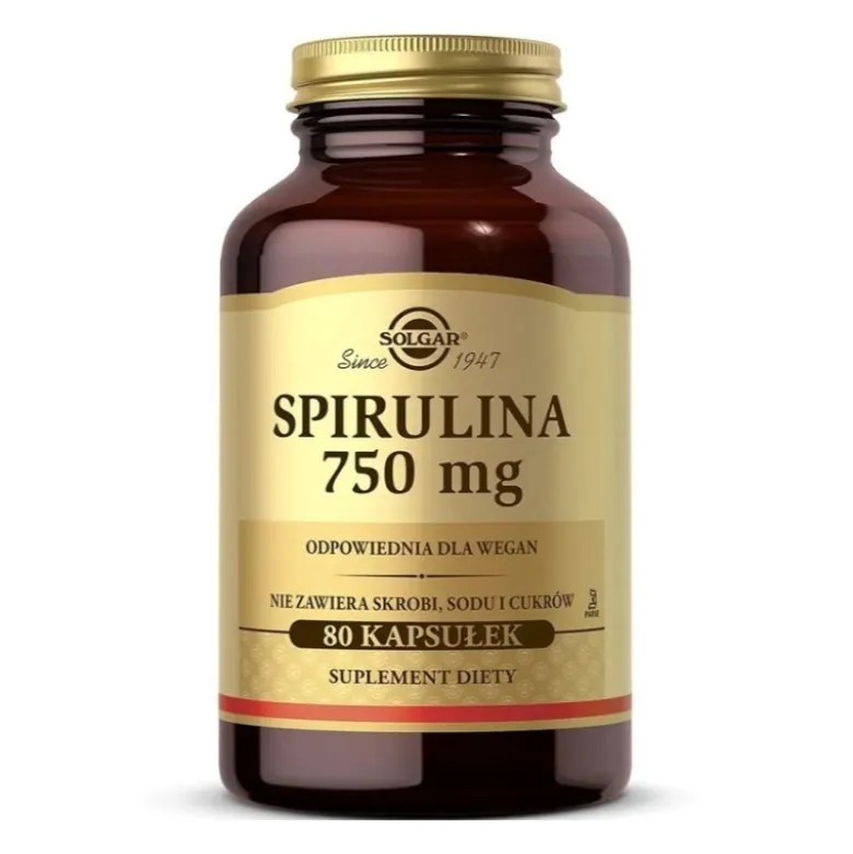 SOLGAR Spirulina 750 mg 80 caps.