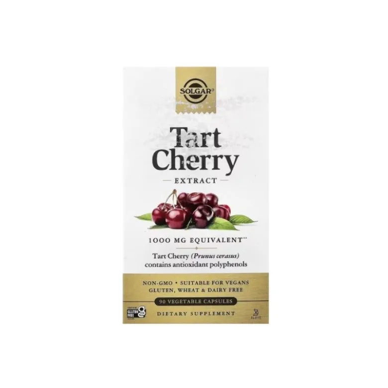SOLGAR Tart Cherry 90 veg caps.