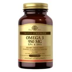 SOLGAR Triple Strength Omega 3 950 mg 50 softgels