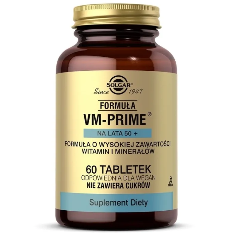 SOLGAR VM-PRIME 50+ 60 tabs.